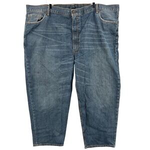 Levis 550 Relaxed Fit Mens Blue Denim Jeans 54x29 Medium Wash 01550-2765